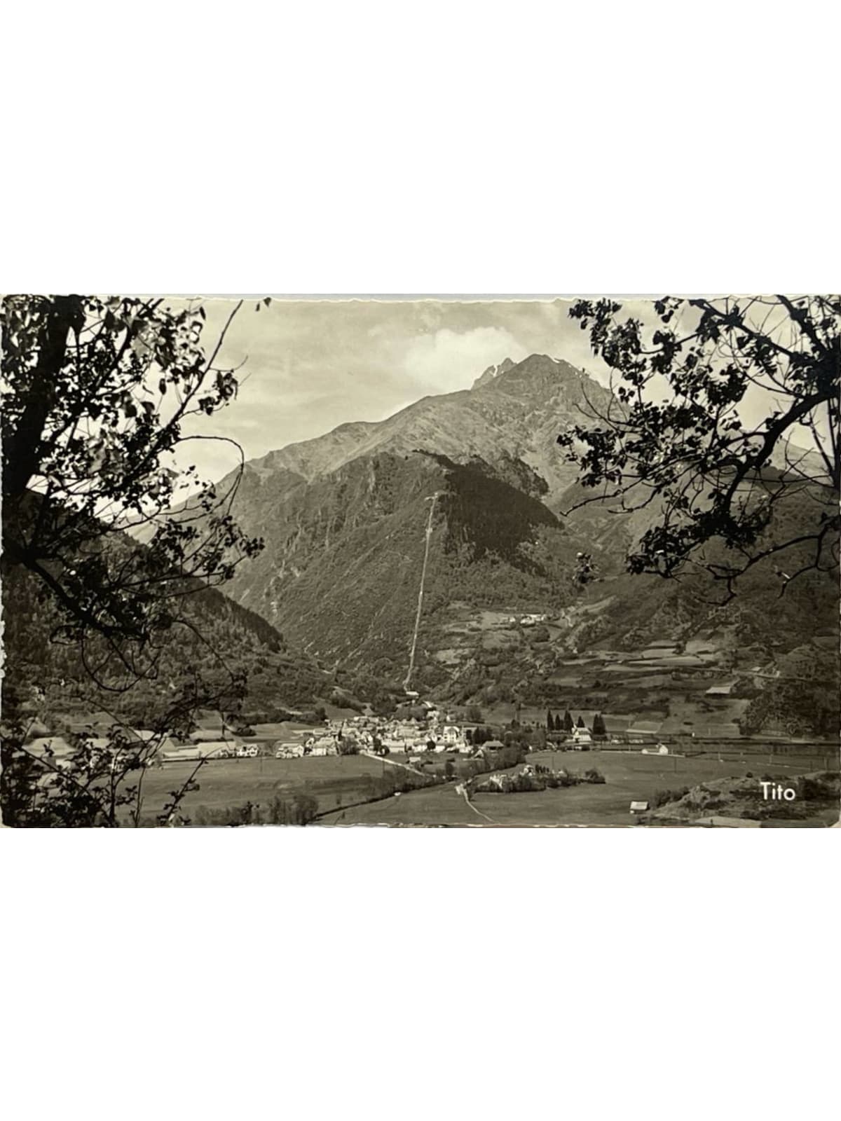 Recto de la carte postale