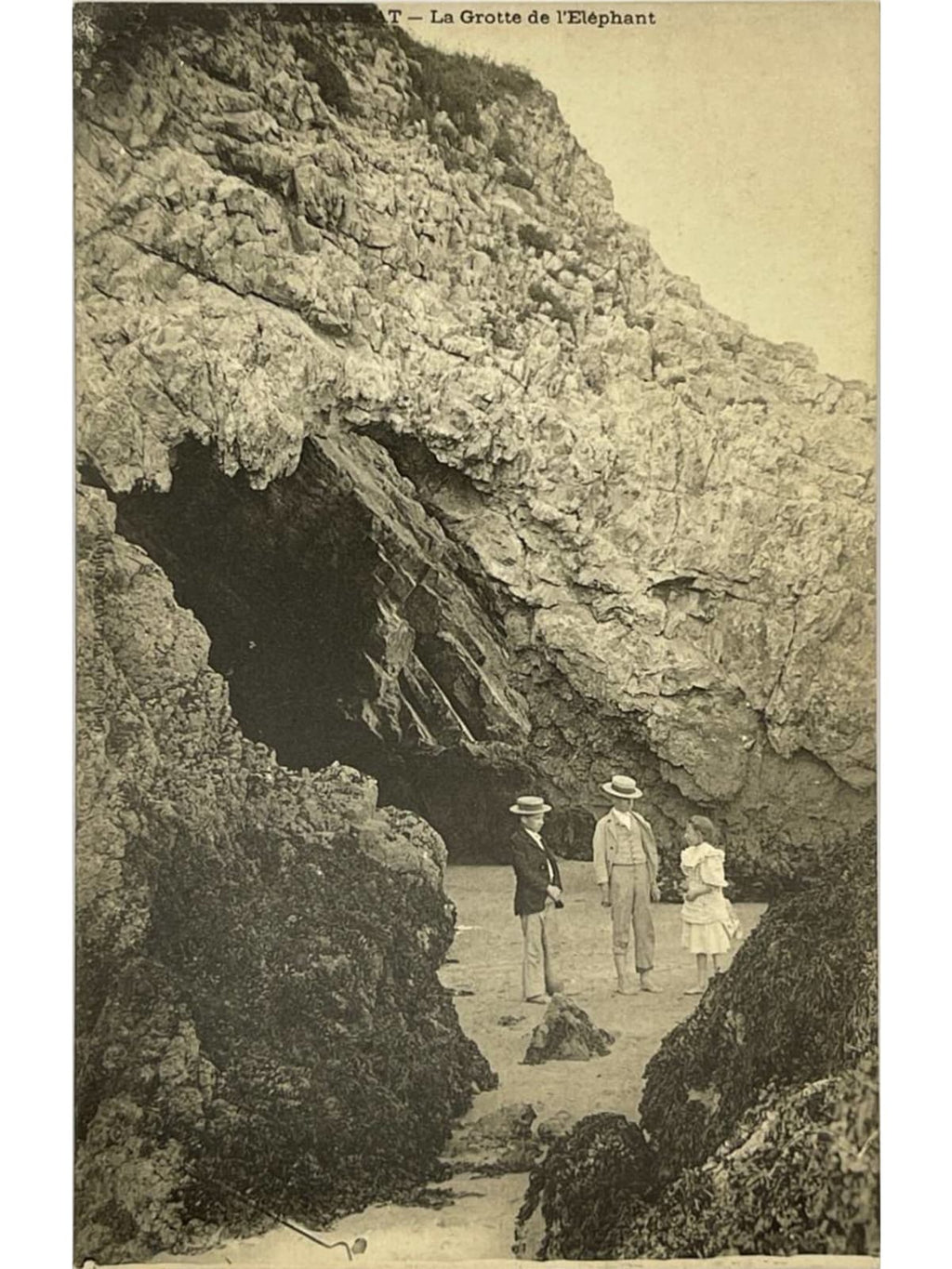 Recto de la carte postale
