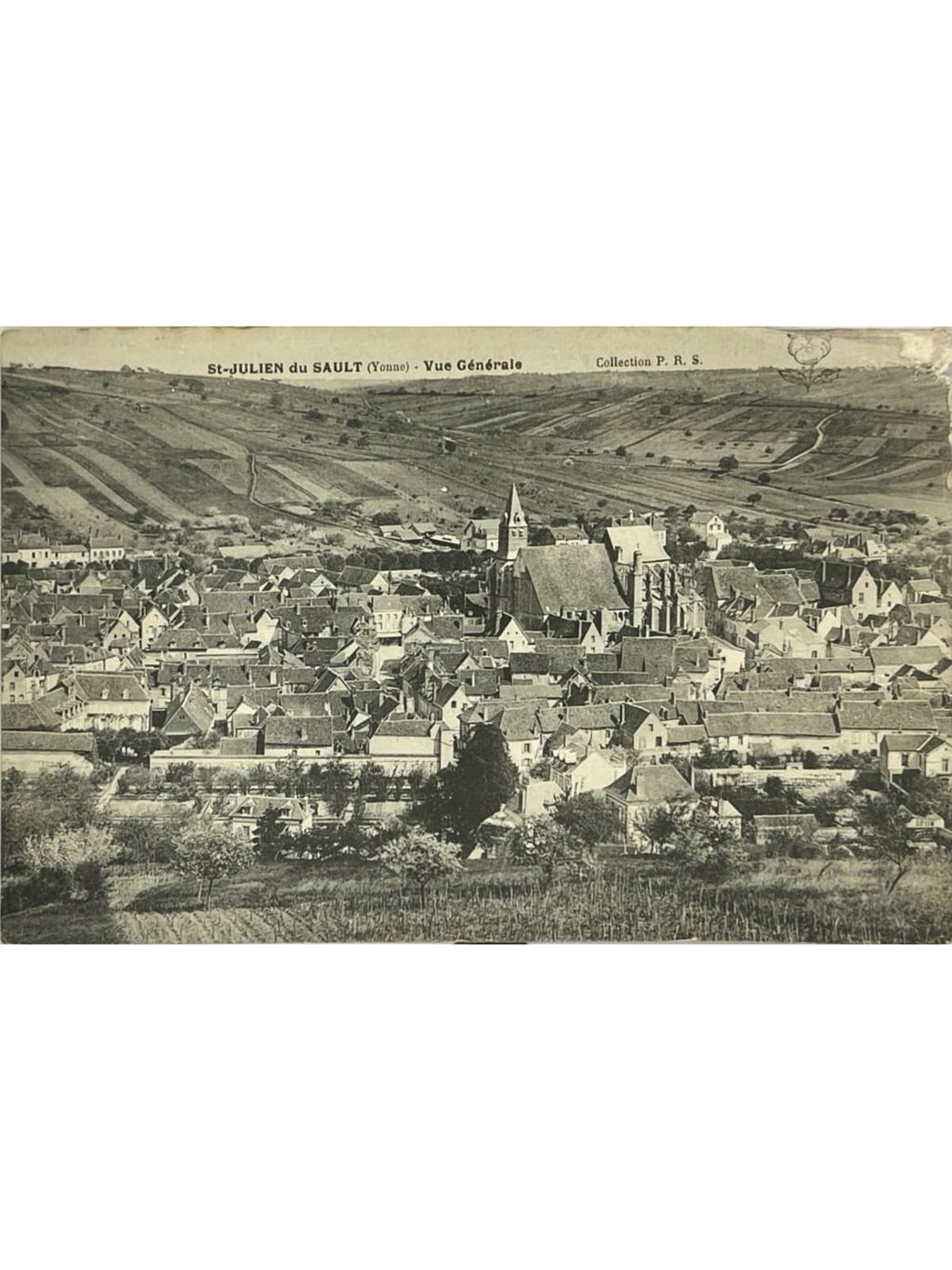 Recto de la carte postale