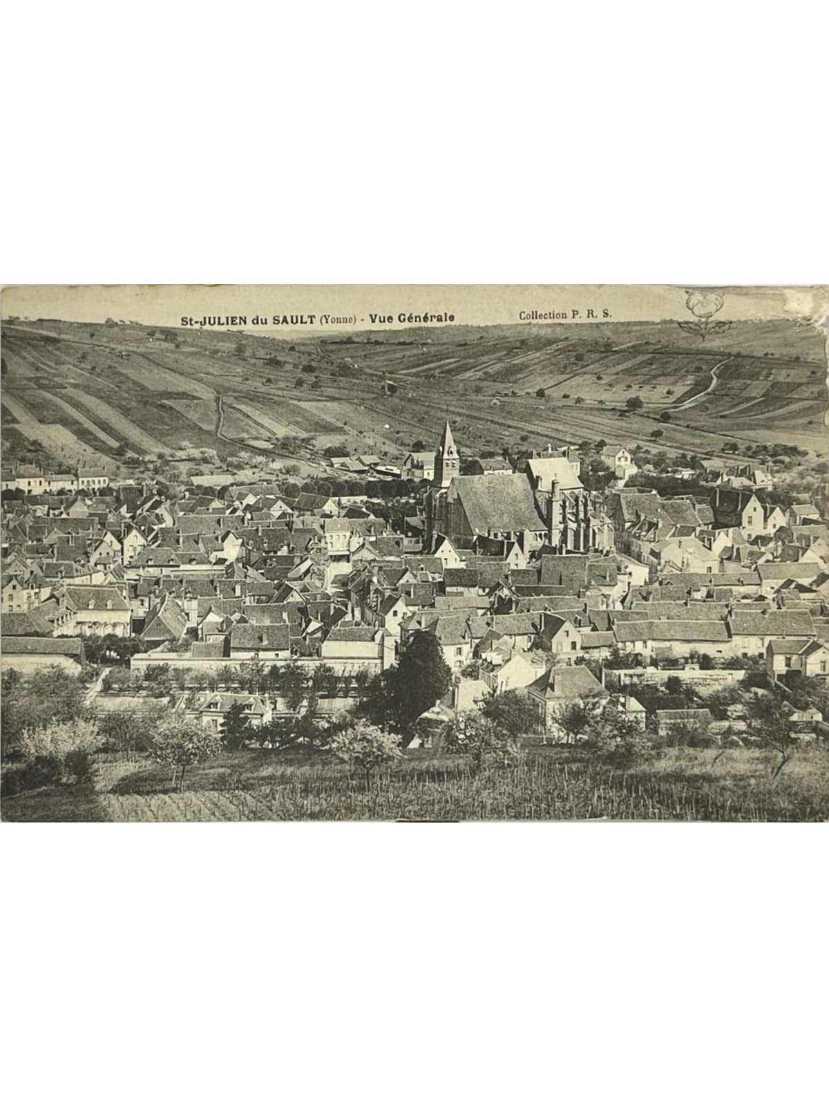 Recto de la carte postale