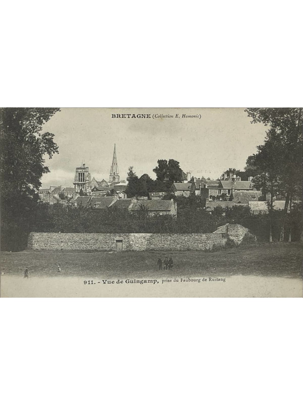 Recto de la carte postale