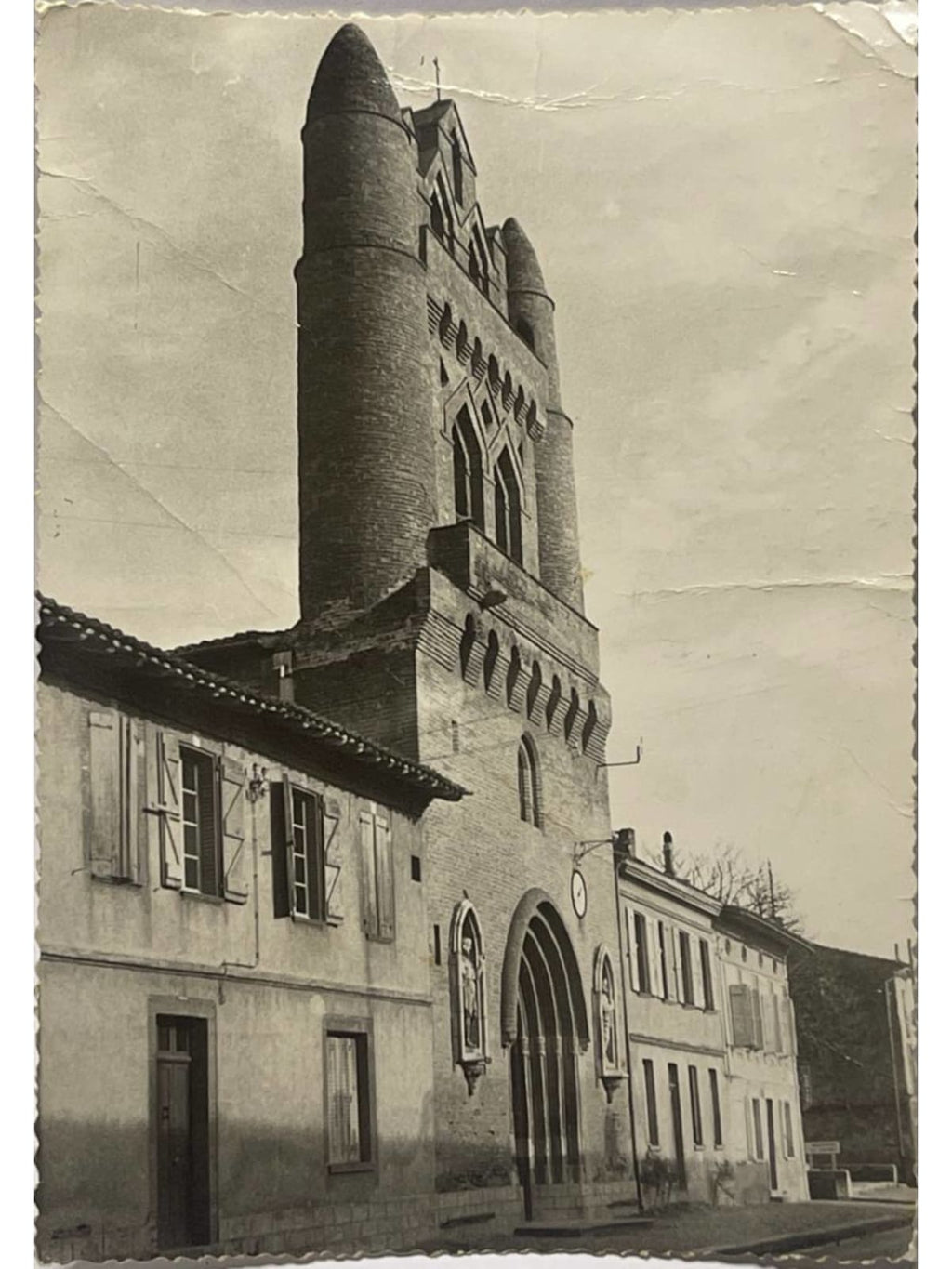 Recto de la carte postale