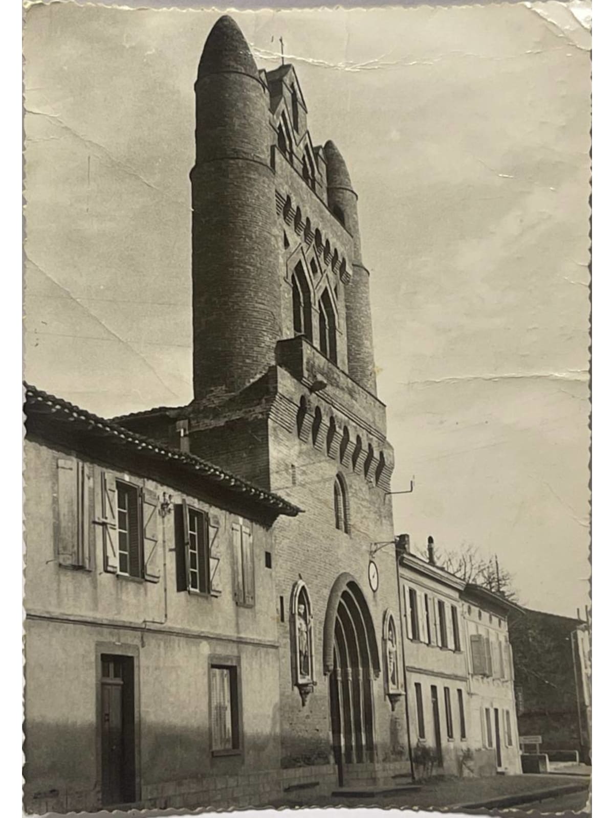 Recto de la carte postale
