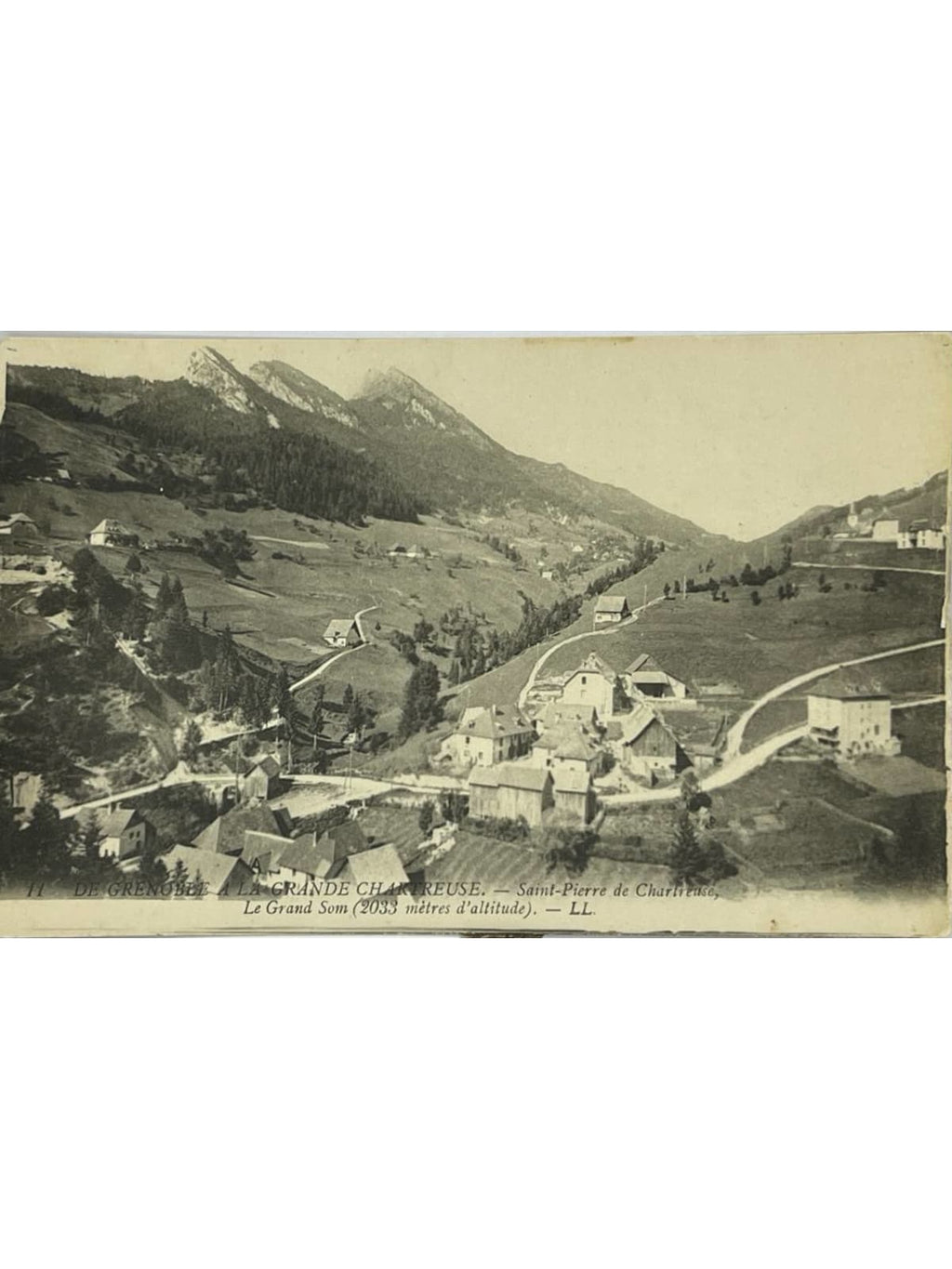 Recto de la carte postale