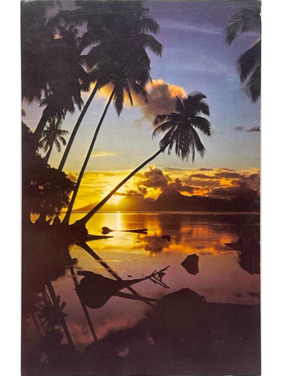 Recto de la carte postale