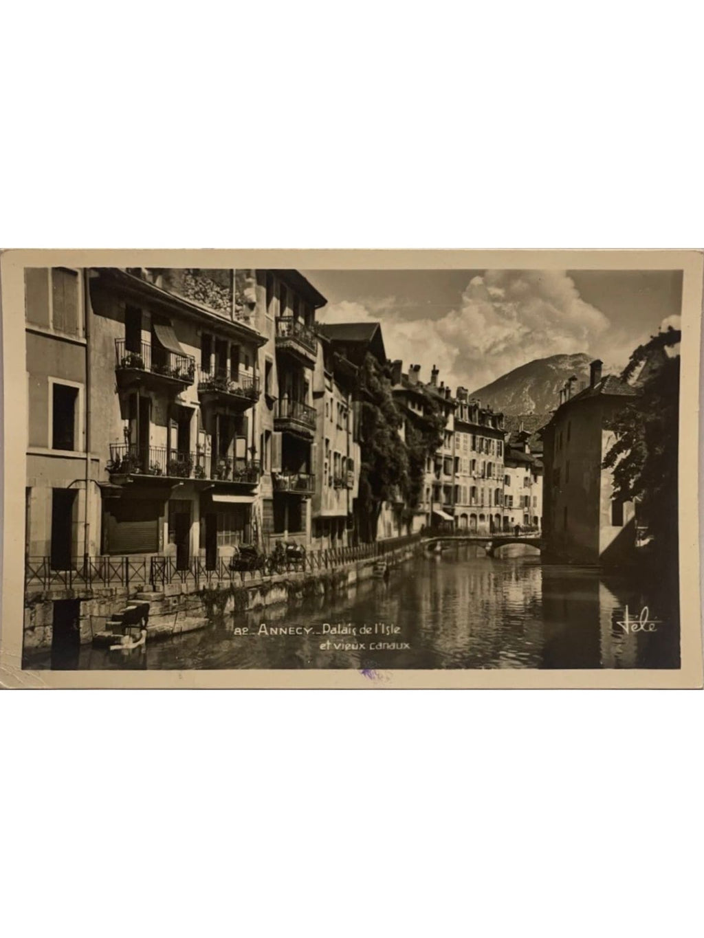 Recto de la carte postale