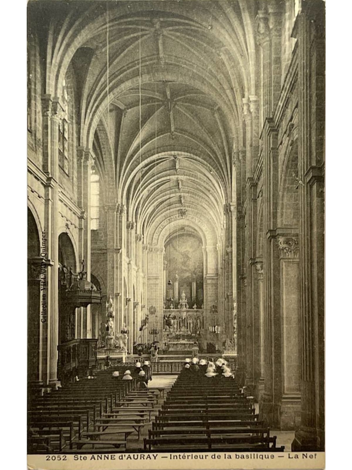 Recto de la carte postale
