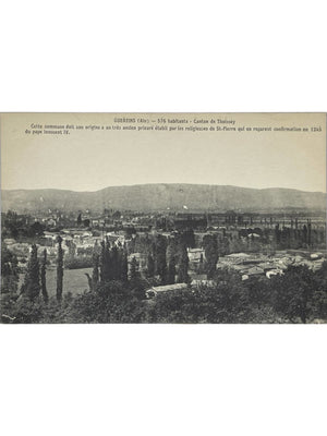 Chéreins (Ain) – Vue générale du village – CPA ancienne