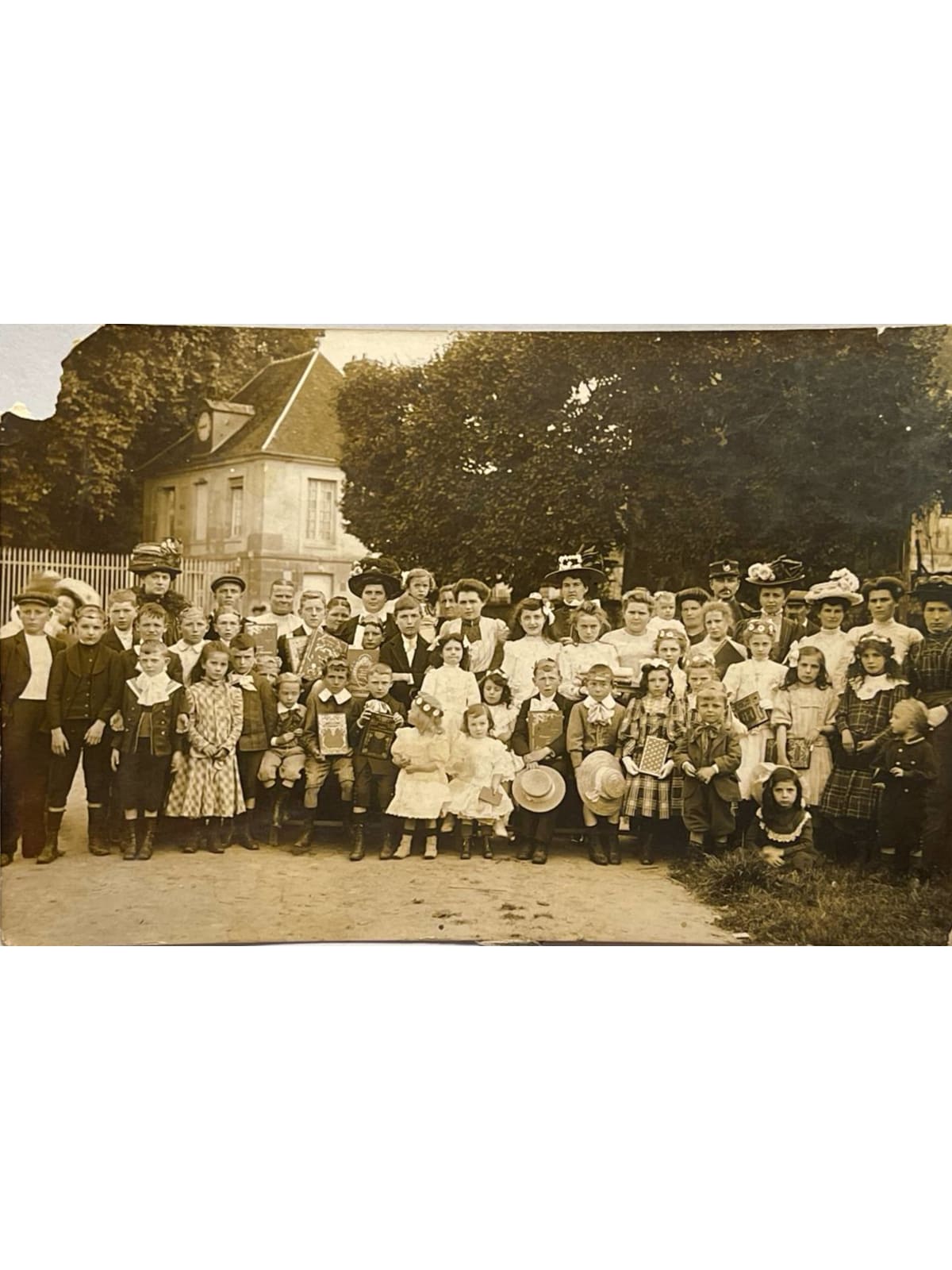 Recto de la carte postale