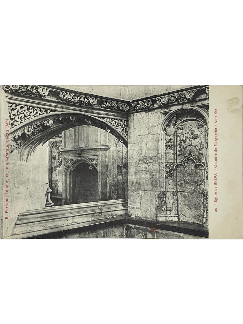 Recto de la carte postale
