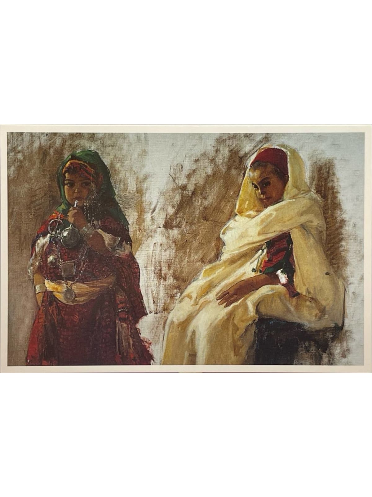 Recto de la carte postale
