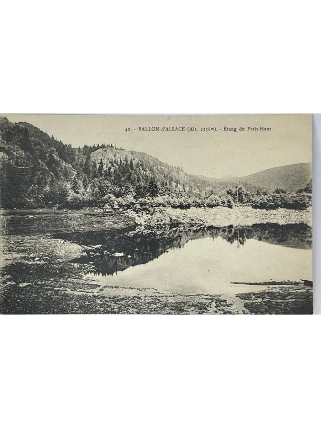 Recto de la carte postale