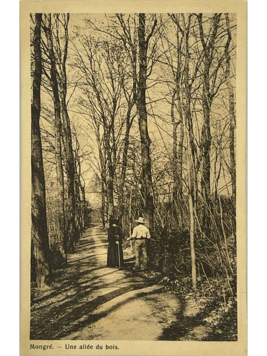 Recto de la carte postale