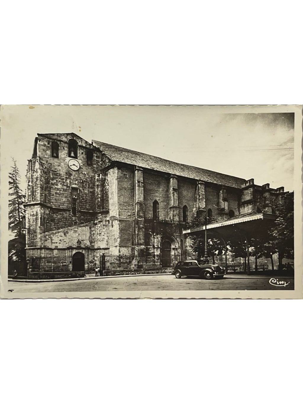 Recto de la carte postale
