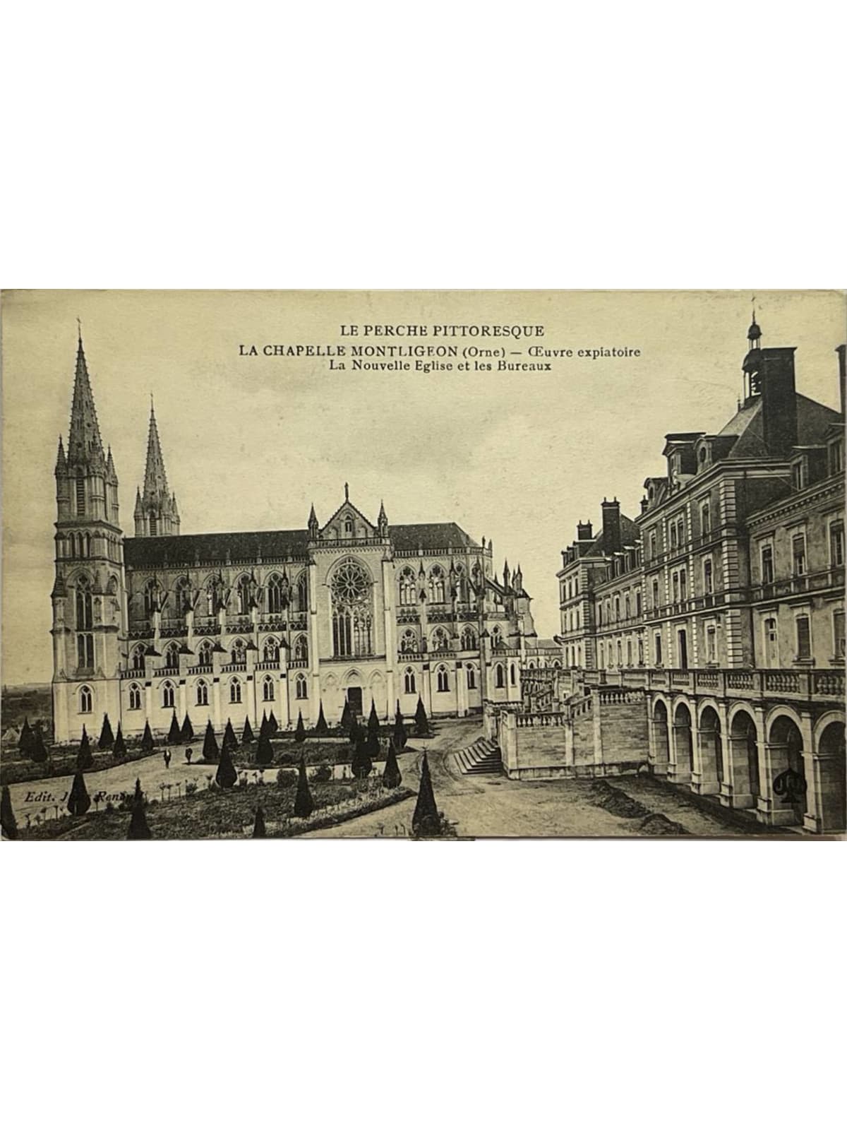 Recto de la carte postale