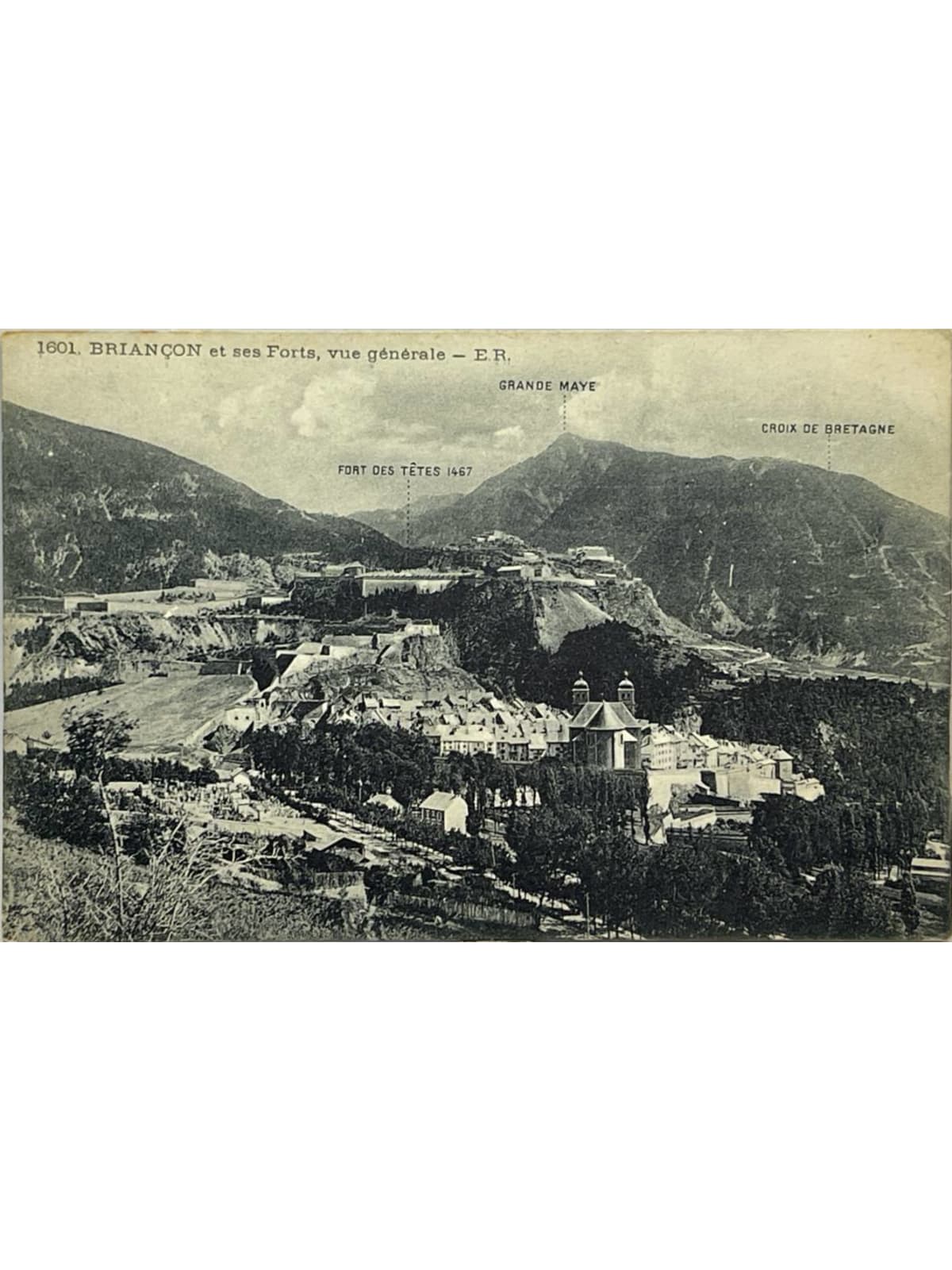 Recto de la carte postale
