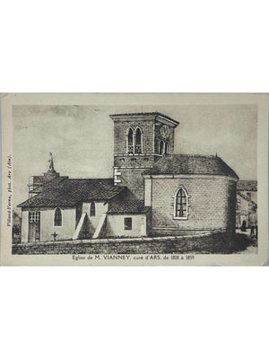 Ars-sur-Formans – Église de M. Vianney, curé d'Ars – CPA