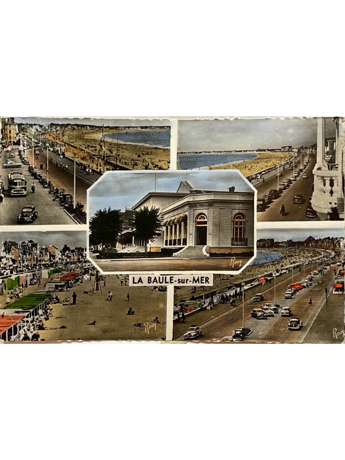 Recto de la carte postale
