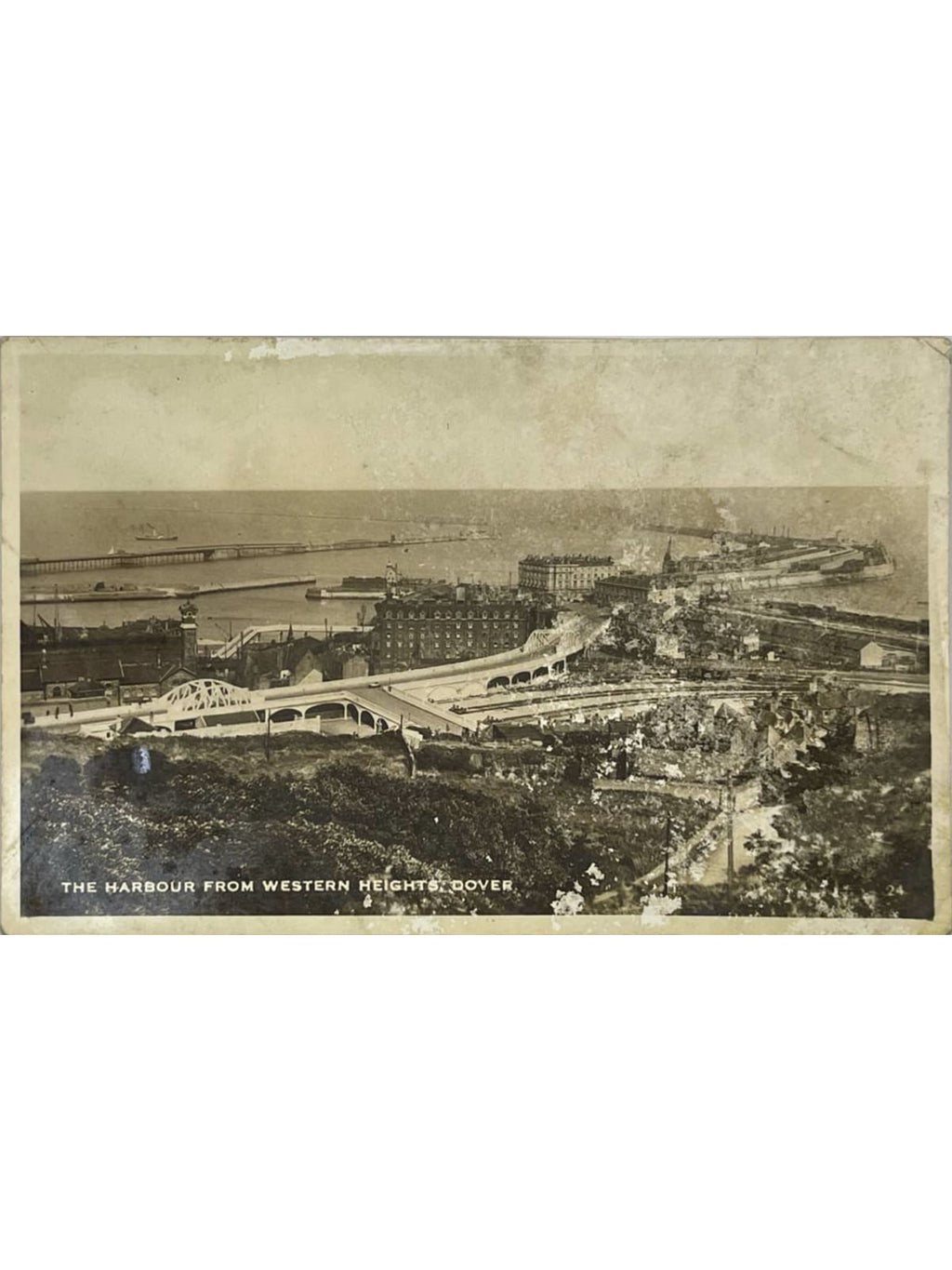 Recto de la carte postale