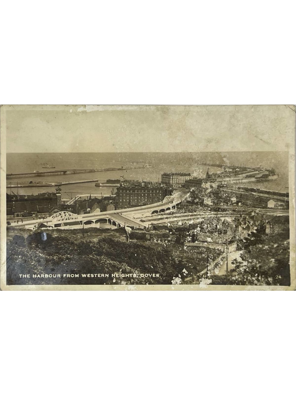 Recto de la carte postale