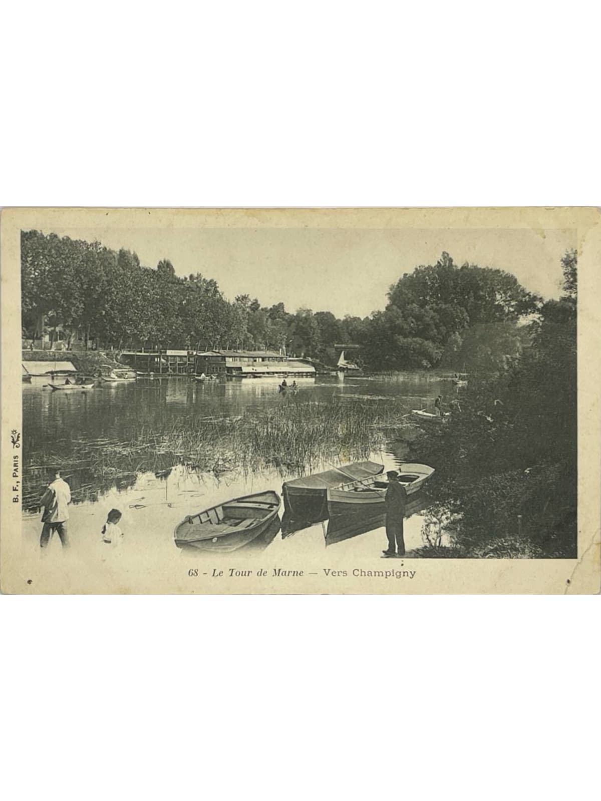 Recto de la carte postale
