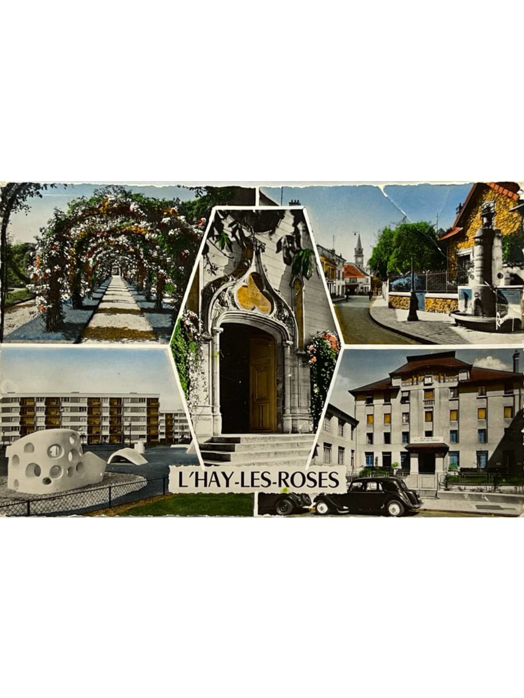Recto de la carte postale