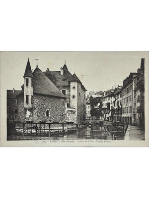 Annecy – Palais de l'Isle et vieille prison – CPA n° 1046 vers 1934