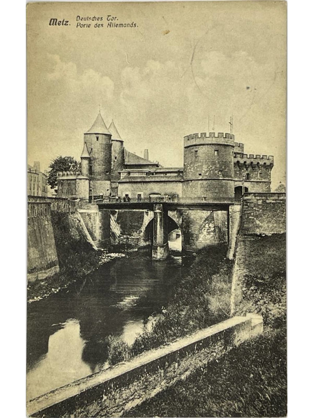 Recto de la carte postale