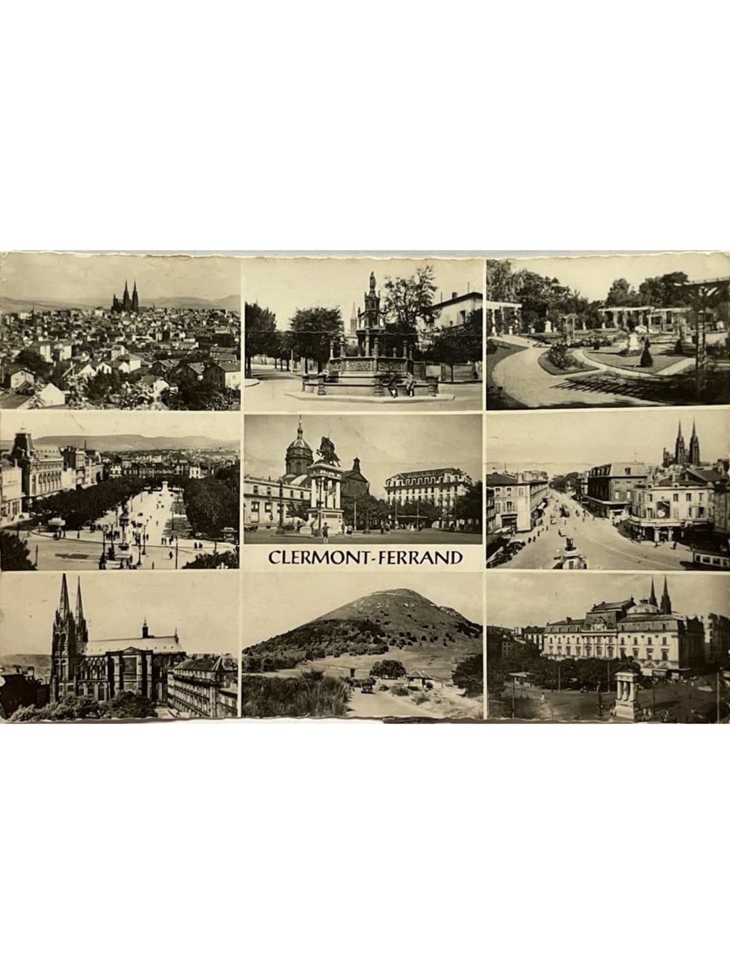 Recto de la carte postale