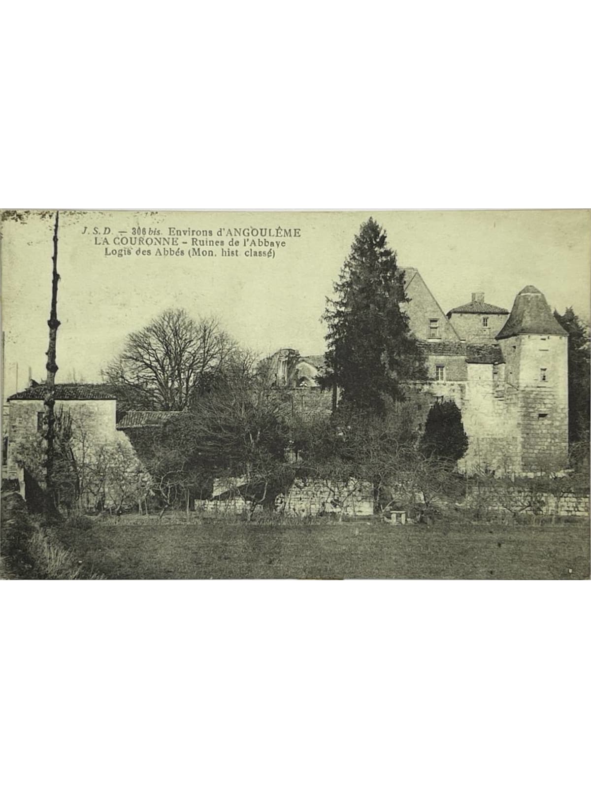 Recto de la carte postale