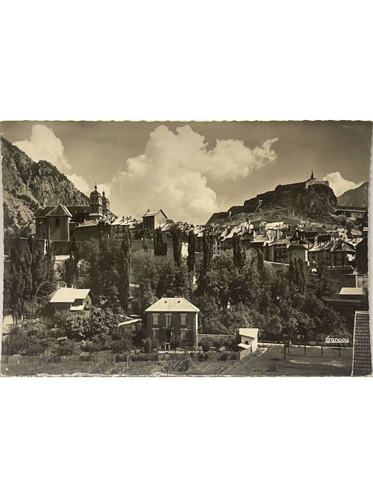 Recto de la carte postale