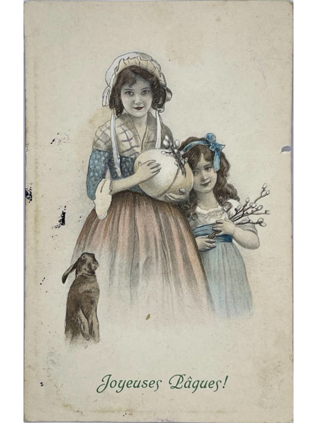 Recto de la carte postale