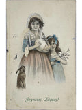 Recto de la carte postale