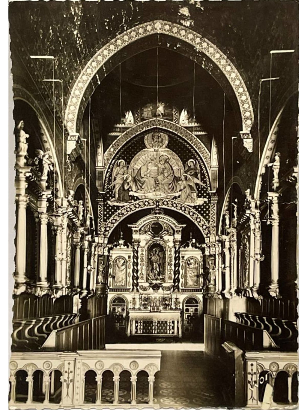 Recto de la carte postale