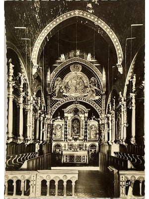 Carte postale – Tarascon – Abbaye Saint-Michel de Frigolet, intérieur de la chapelle