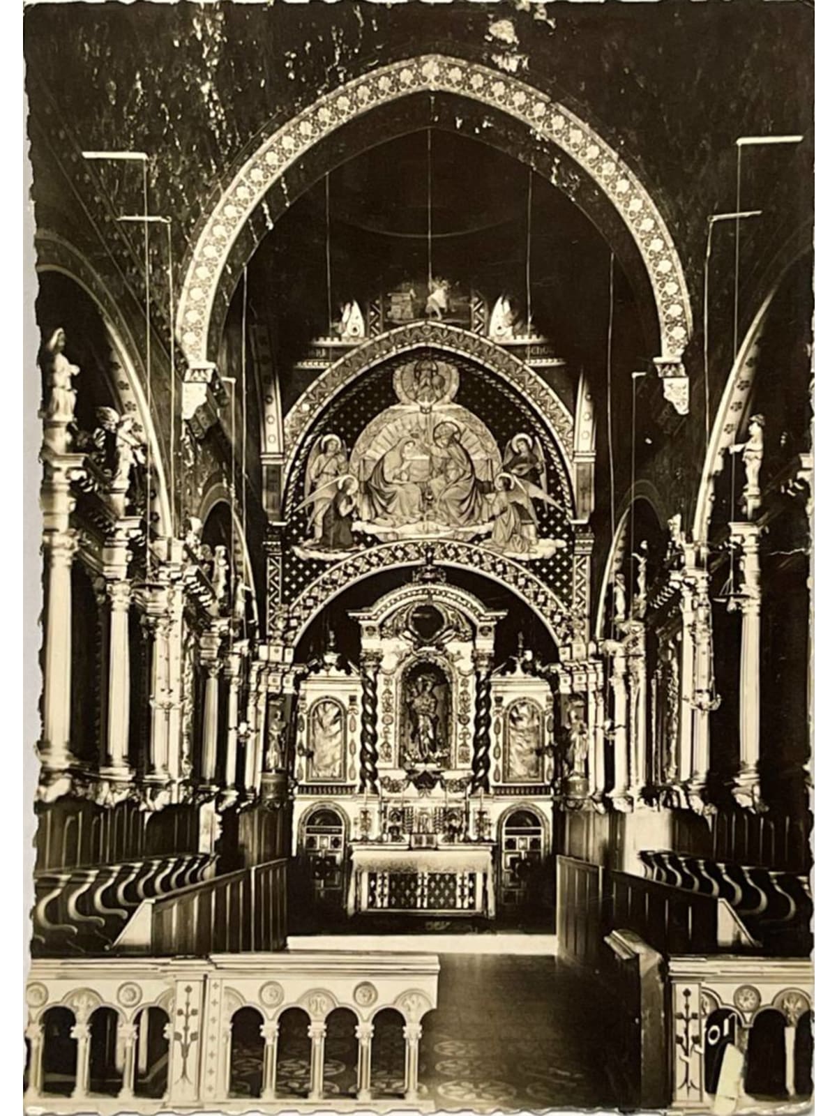 Recto de la carte postale