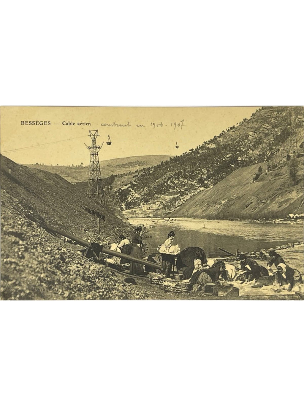 Recto de la carte postale