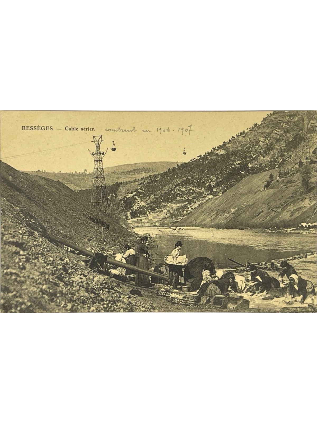 Recto de la carte postale
