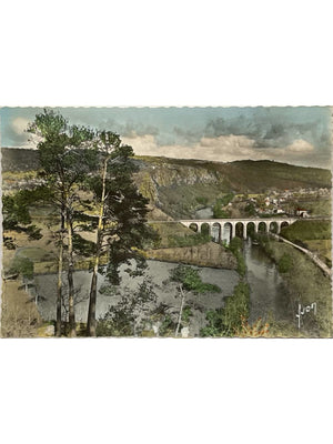 Clécy (Calvados) – Panorama du viaduc – CPSM Yvon