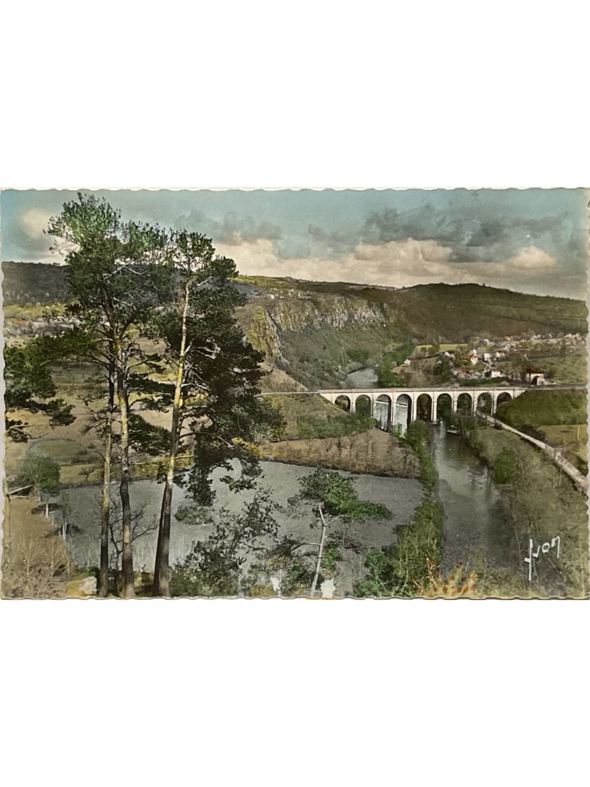 Recto de la carte postale