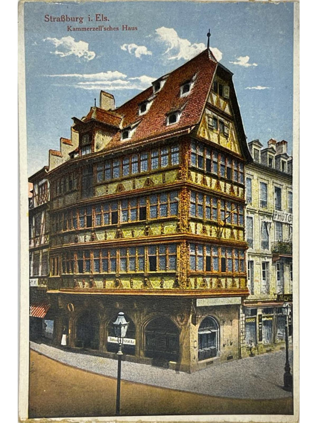 Recto de la carte postale