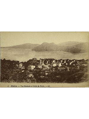 Piana – Vue générale et golfe de Porto – CPA Corse LL
