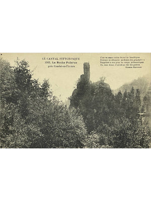 Condat-en-Féniers (Cantal) – La Roche Pointue – CPA n°1302