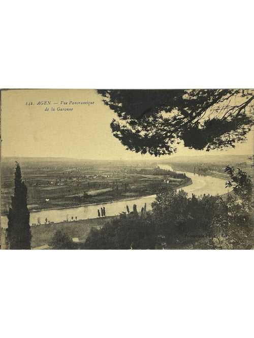 Recto de la carte postale