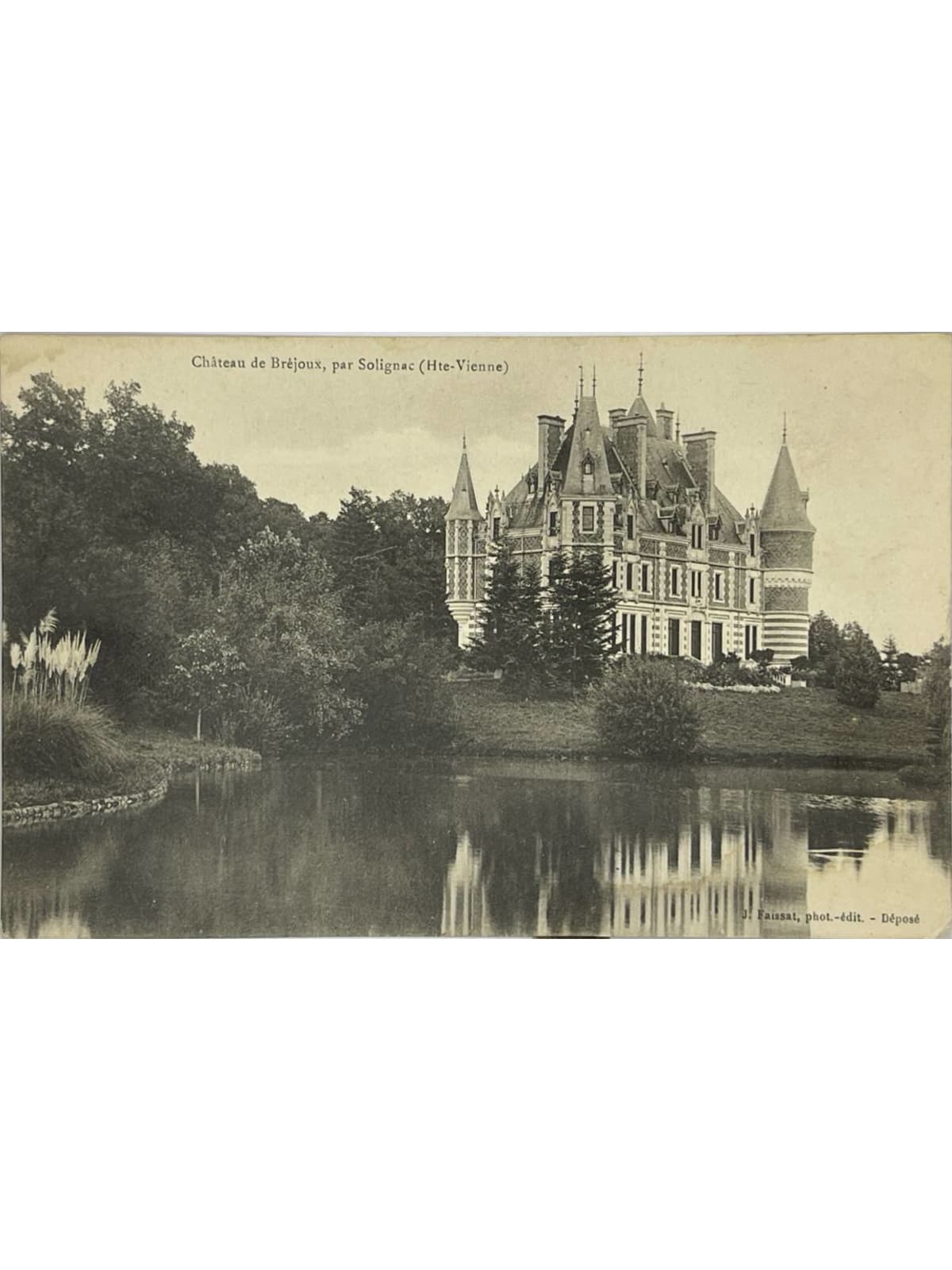Recto de la carte postale