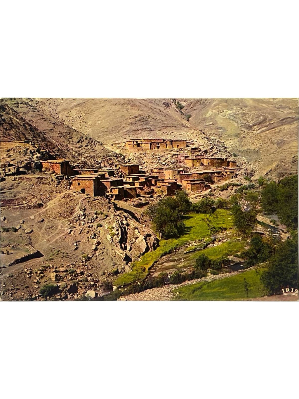 Recto de la carte postale