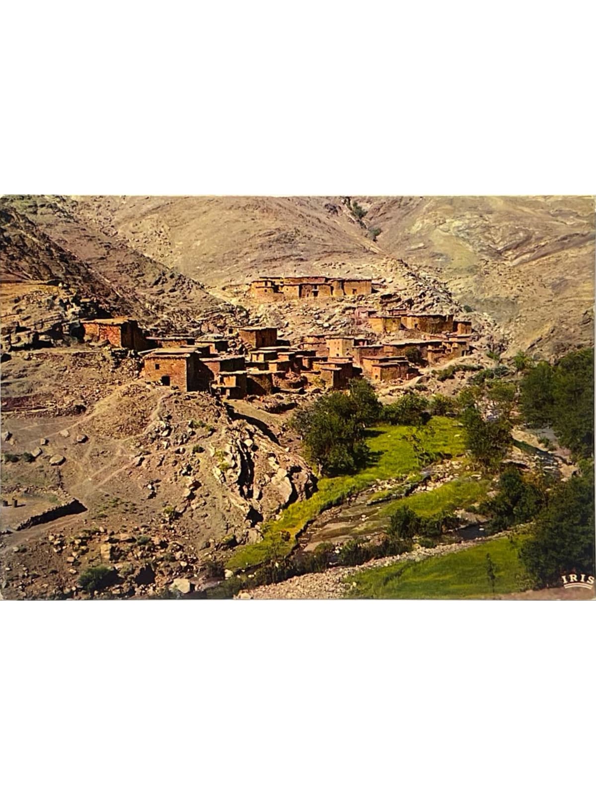 Recto de la carte postale