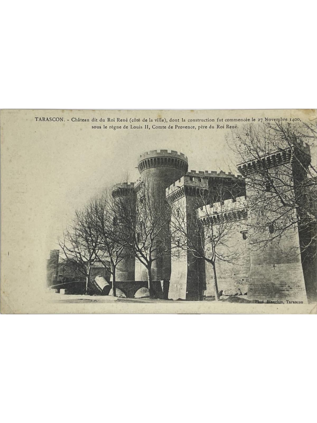 Recto de la carte postale