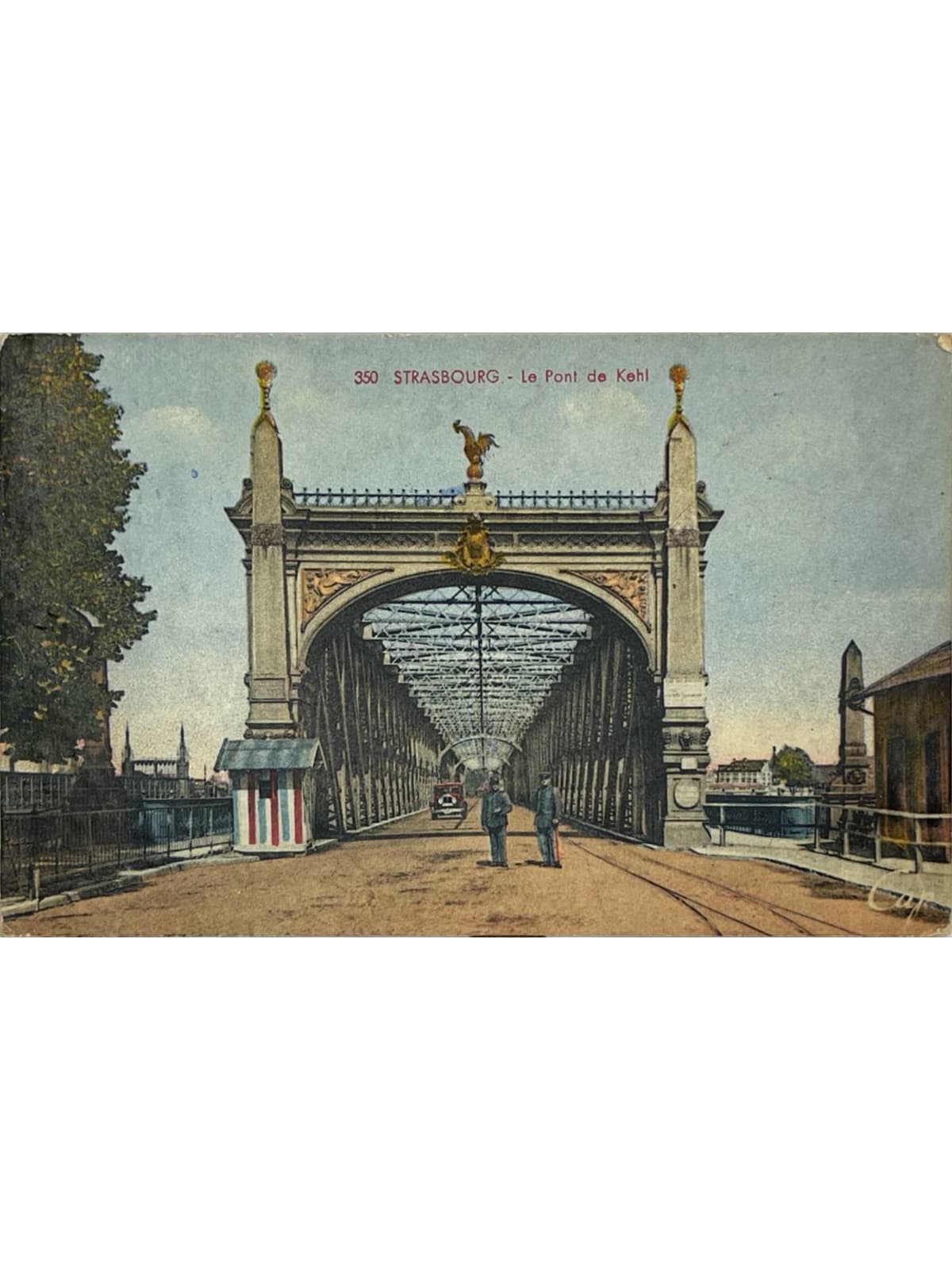 Recto de la carte postale