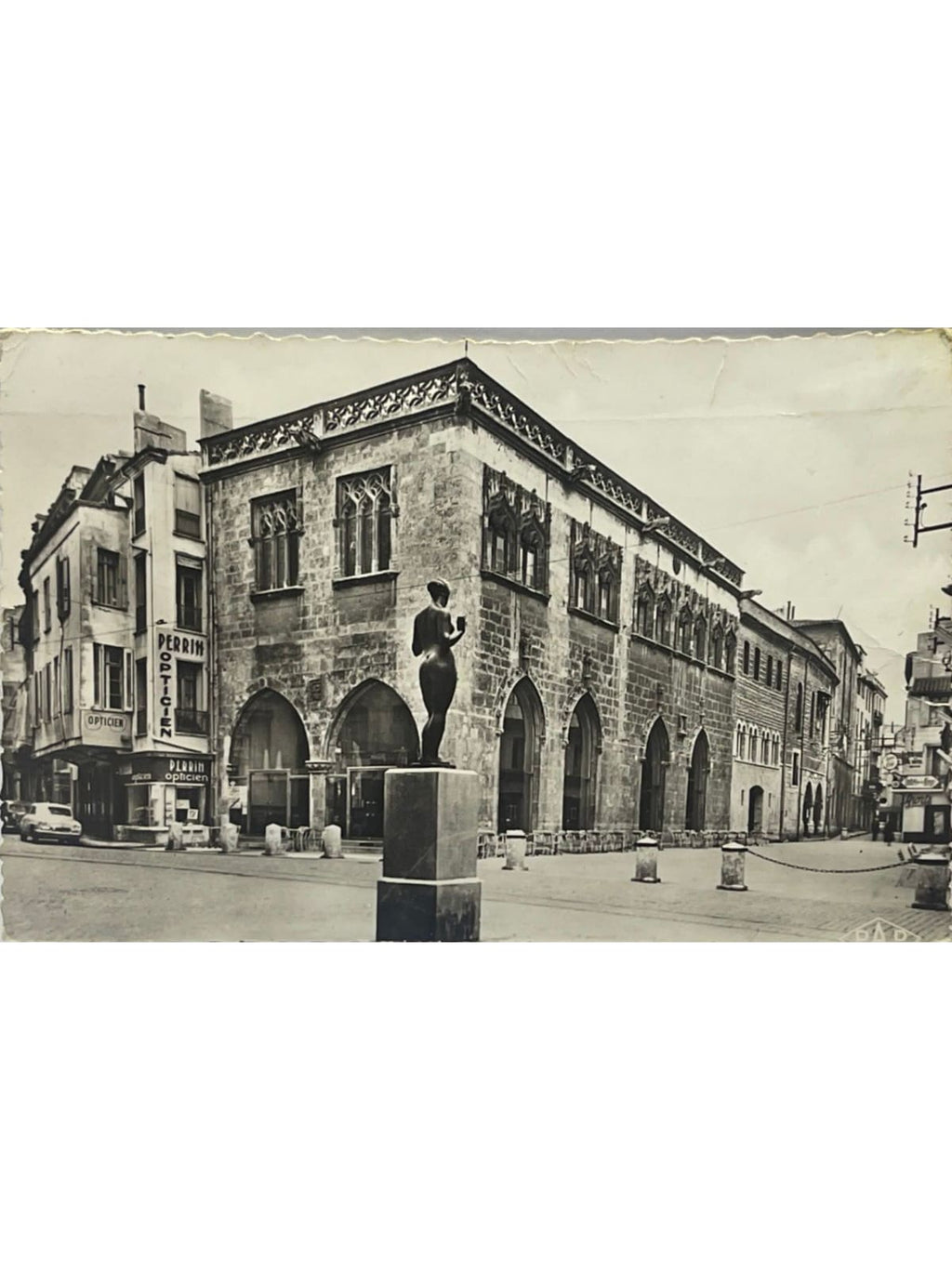 Recto de la carte postale